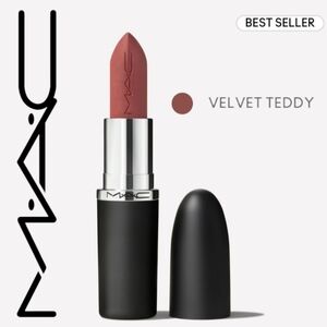 MAC MATTE LIPSTICK Velvet Teddy (617) - 0.10oz/3g - Full Size